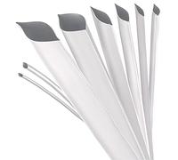 ISOLATECH tubo termorestringente al metro bianco con adesivo Ø 20mm 1 metro 3:1 set poliolefina l'isolamento dei cavi connessioni saldate non etichettato resistente ai raggi UV (Ø20mm 1 metro)