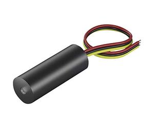 Isolated point laser, red, 650nm, 0.4mW, Laser Class 1, collimated focus, 3V DC, 8x21mm - 70104264