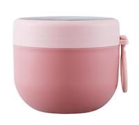 Isolato - 600 ml di mangime termico per cibi caldi |, tazza da zuppa a doppio strato, in acciaio inox, contenitore per bambini adulti per zuppe calde per il rimbalzo scolastico