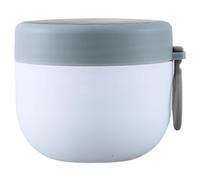 Isolato - 600 ml di mangime termico per cibi caldi |, tazza da zuppa a doppio strato, in acciaio inox, contenitore per bambini adulti per zuppe calde per il rimbalzo scolastico
