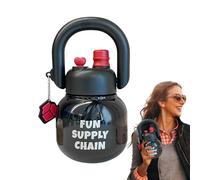 isolato da 680 ml con manico - isotermico portatile per donne ragazze, bottiglia giornaliera per bevande, accessorio leggero | con paglia per la scuola di picnic per la scuola di bicicletta