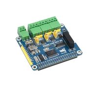 Isolato RS485 CAN HAT (B) Compatibile con Raspberry Pi 2-Ch RS485 e 1-Ch CAN Multi Protezioni SPI Interfaccia di comunicazione
