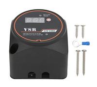 Isolatore a Doppia Batteria, KIMISS 12V 140A Relè Sensibile Alla Tensione VSR con Display per ATV UTV RV (ABS)