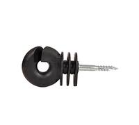 Isolatore ad anello piccolo con vite Gallagher per pali in legno, filo e corda G