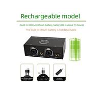 Isolatore Audio A Doppio Canale, Filtro di Rumore Audio, Isolatore Soppressore di Rumore, Set di Cavi per Mixer di Trasmissione Dal Vivo
