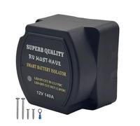 Isolatore di Batteria 12V | Rilevatore di Tensione per Separazione - Dispositivo Protezione Controllo per Uso Nautico Automobilistico