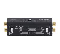 Isolatore di Rumore del Circuito di Terra a 2, Elimina le Interferenze di Ronzio per Microfoni, Radio e Mixer con Componenti di qualità e Facile Installazione Plug and Play