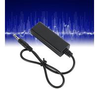 Isolatore di rumore di terra da 3,5 mm per audio auto e miglioramento del sistema stereo domestico