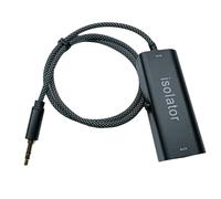 Isolatore di rumore di terra per sistemi stereo per auto con 3 cavi acustici da 5 mm