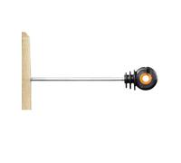 Isolatore distanziato 18 cm a vite XDI per pali in legno, filo e corda Gallagher