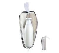 Isolatore per bottiglie d'acqua - Borsa isolante in alluminio | Coperchio per bottiglia in alluminio termico con isolamento termico | Borsa isolante per bevande per uscite f