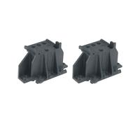 ISOLATORE PER GUIDE DIN HAGER UZ00Z5, Serie Hager univers N, Nero