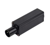 Isolatore uditivo a 3 pin in metallo con isolamento acustico per ridurre il rumore in studio e live setting Ground Looping eliminando