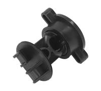 Isolatori Recinto Elettrico 100 Pezzi Isolatore Elettronico per Recinzione in ABS Tipo Bullone Isolante per Recinto Elettrico in Legno Isolatori per Asta Centrale Diametro 9,5 mm/0,37 Pollici (Nero)