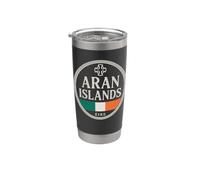 Isole Aran Éire Travel City Irlanda Bicchiere termico in acciaio inox doppia parete