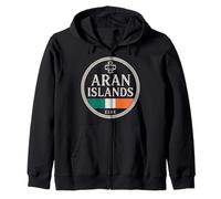 Isole Aran Éire Travel City Irlanda Felpa con Cappuccio
