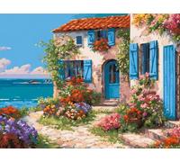 Isole Case, 1000 Pezzi Puzzle Classici, per Adulti YHPGL6-182 | Sfida Impossibile, Divertente Stimolante Puzzle per Gioco Familiare, Decorativo Murale Unica, Regalo per Amanti dei Puzzles
