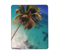 Isole dei Caraibi con cuciture anti-usura, tappetino per mouse testurizzato impermeabile con base in gomma antiscivolo, adatto per laptop, ufficio e casa, tappetino per mouse da gioco. 20,1 x 24,1 cm