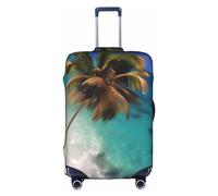 Isole dei Caraibi, copertura per bagagli lavabile, resistente ai graffi, per bagagli da 45,7 a 81,7 cm, Bianco, X-Large