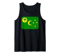 Isole Flag Cocos (Keeling) Canotta