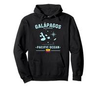 Isole Galapagos Ecuador Oceano Pacifico Charles Darwin GPS Felpa con Cappuccio