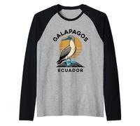 Isole Galapagos, Ecuador, Tramonto Maglia con Maniche Raglan