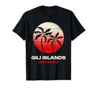 Isole Gili Indonesia Sunset Wear Maglietta