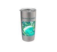 Isole Phi Phi Thailandia Bicchiere termico in acciaio inox doppia parete