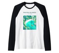 Isole Phi Phi Thailandia Maglia con Maniche Raglan