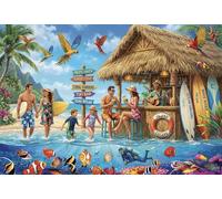 Isole Resort Tropicali Puzzle 1000 Pezzi,Cartone Di Qualità,Idea Regalo,Gioco Educativo,Sfida Impossibile,Adulti E Ragazzi,Decorazione Casa,dai 14 Anni,Antistress 70x50cm