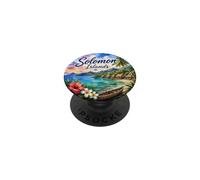 Isole Salomone, Oceania del Pacifico meridionale PopSockets PopGrip Adesivo