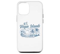 Isole Vergini americane Pride Beach Vacation USVI Vintage Custodia per iPhone 12/12 Pro
