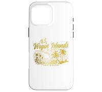 Isole Vergini americane Pride Beach Vacation USVI Vintage Custodia per iPhone 16 Pro Max