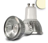 isoled Faretto LED GU10 5,5 W COB, 70 °, luce bianca calda a intensità variabile