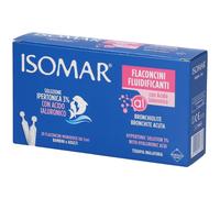 Isomar Flaconcini Fluidificanti Soluzione Ipertonica 30%+Acido Ialuron