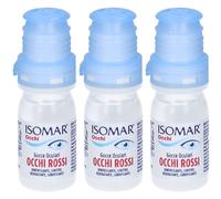 Isomar Occhi Rossi Gocce Oculari Acido Ialuronico 0,20% 3x10 ml Gocce