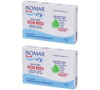 Isomar Occhi Rossi Gocce Oculari Acido Ialuronico 0,20% Set da 2 2x10