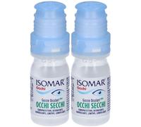 Isomar Occhi Secchi Plus Gocce Oculari Acido Ialuronico 0,20% 2x10 ml