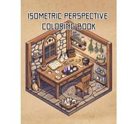 ISOMETRIC PERSPECTIVE COLORING BOOK
