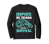 Isopods No Drama Just Survival Funny Bug Maglia a Manica