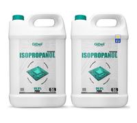 Isopropanolo 10L Tecnicamente 99,9% IPA detergente e sgrassatore per industri...