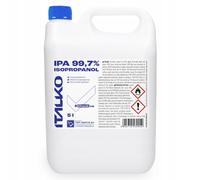 Isopropanolo 99,7% IPA alcool isopropilico 2-propanolo detergente alcolico 5L