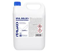 Isopropanolo 99,9% IPA alcool isopropilico 2-propanolo detergente alcolico 5L