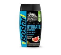 ISOSTAD - HYDRATE & PERFORM GRAPEFRUIT - Preparato in polvere per bevanda isotonica - Con elettroliti e carboidrati selezionati - ottimo per sport ed esercizio fisico prolungato - Vitamina C - 400 g