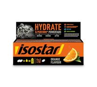 Isostad Powertabs Gusto Arancia, Preparato per Bevanda Isotonica in Compresse Effervescenti, con Elettroliti e Carboidrati per Idratazione e Resistenza, 10 Tabs x 12 g