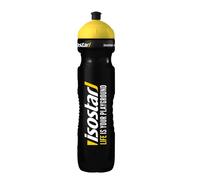 Isostar Borraccia 1L Bicicletta Bottiglia Sport Nero Quetsch