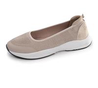 Isotoner Ballerine da donna, stile ballerina, molto confortevoli, Rosa Polvere Lurex, 40 EU
