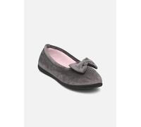 Isotoner - Ballerine Ergo Everywear - Microvelours Grigio - Pantofole 36 Grigio