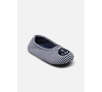 Isotoner - Ballerines en velours Blu - Pantofole 35 - 36 Blu