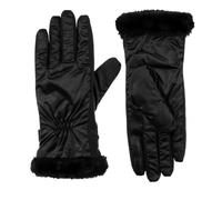 Isotoner da Donna Trapuntato Guanti Con Risvolto IN Finta Pelliccia - A30466